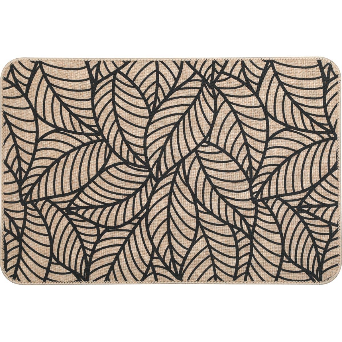 TAPIS IMPRIME 40X60CM JUNGLE BEIGE