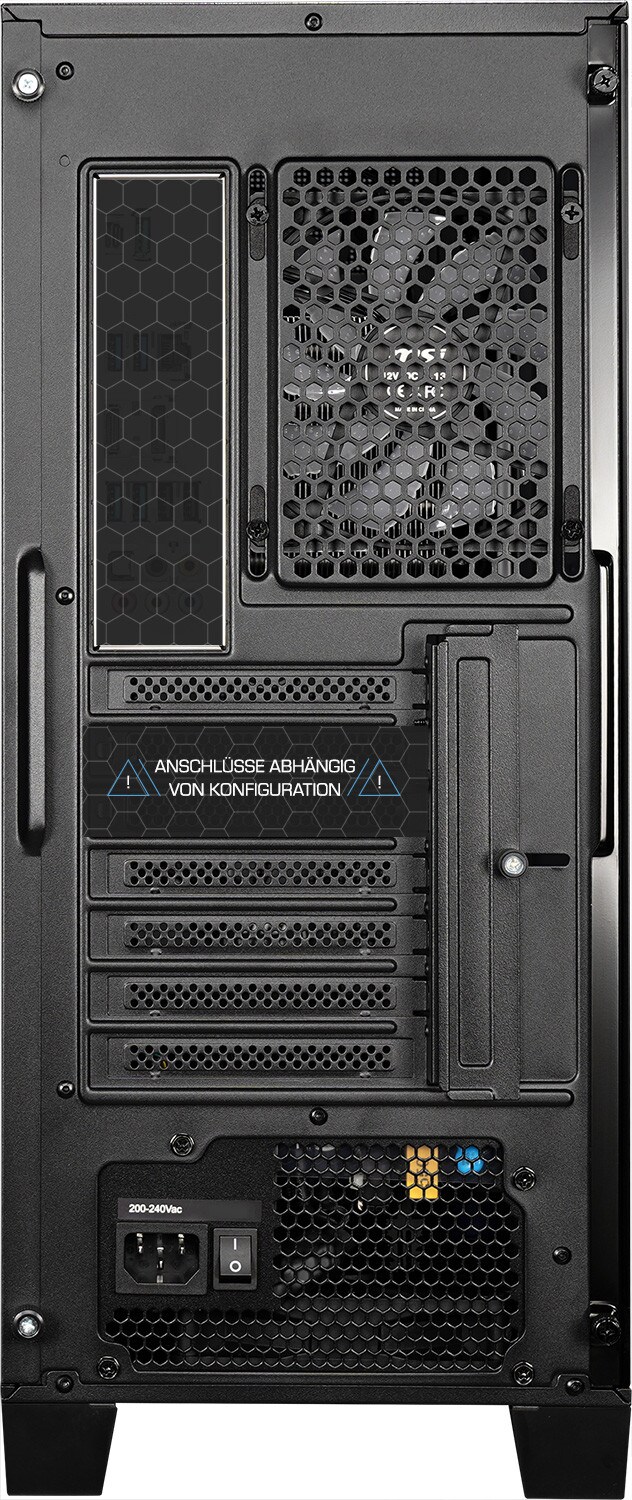 PC Set mit 23.8 Zoll TFT Total VII AMD Ryzen 5 7500F, 16GB DDR5, NVIDIA RTX 3050 8 GB, 1TB SSD, Windows 11