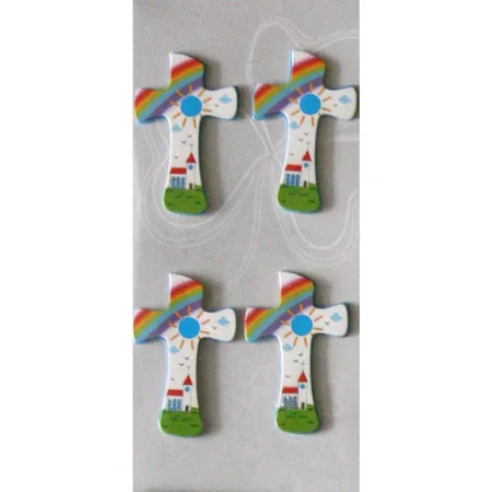Rössler Sticker Kommunion/Konfirmation, handmade, 12-fach sortiert