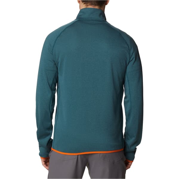 Veste polaire randonnée COLUMBIA TRIPLE CANYON FULL ZIP NIGHT WAVE/METAL/BRIGHT ORANGE