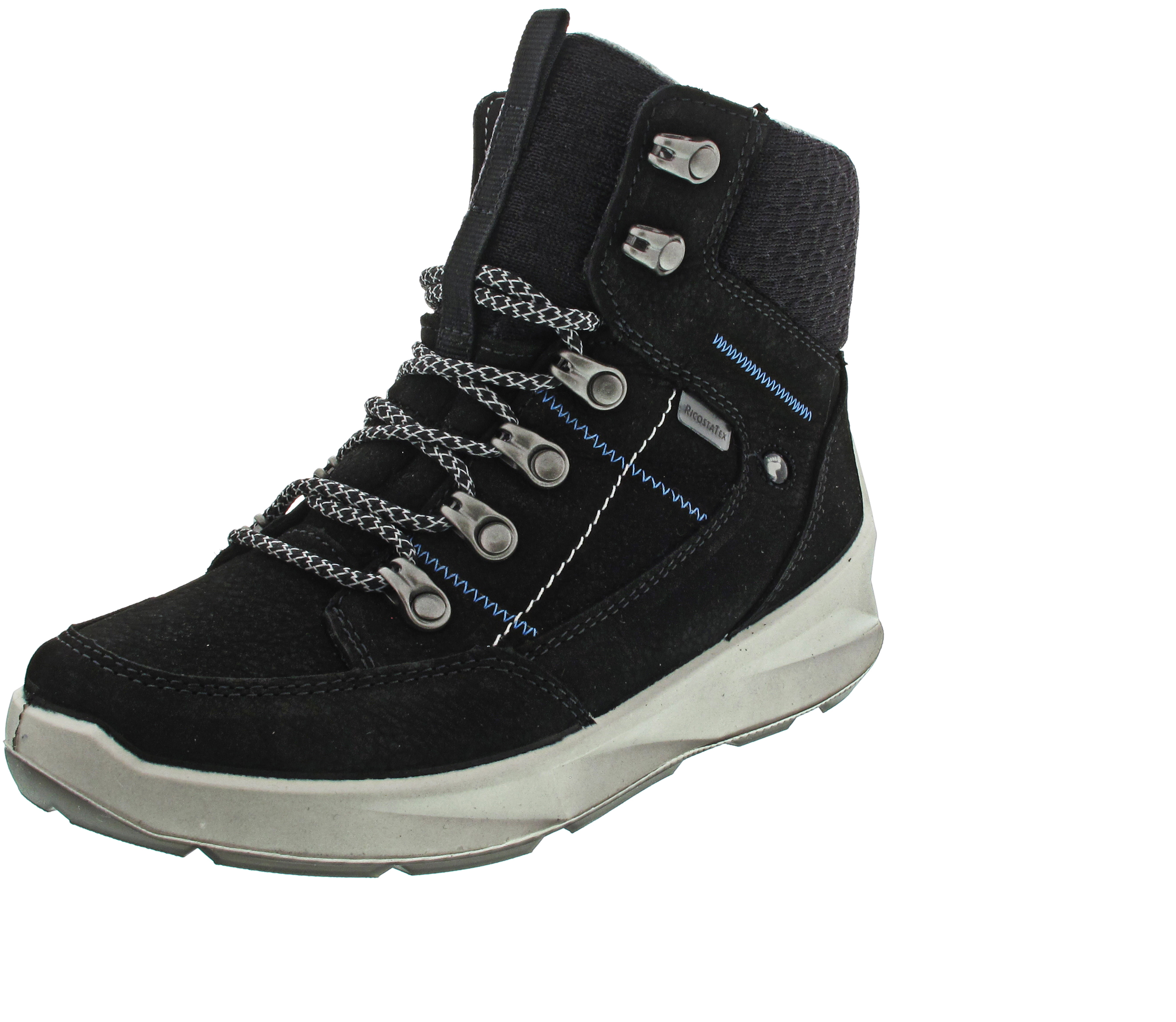 Ricosta Boston Schnürstiefel TEX schwarz