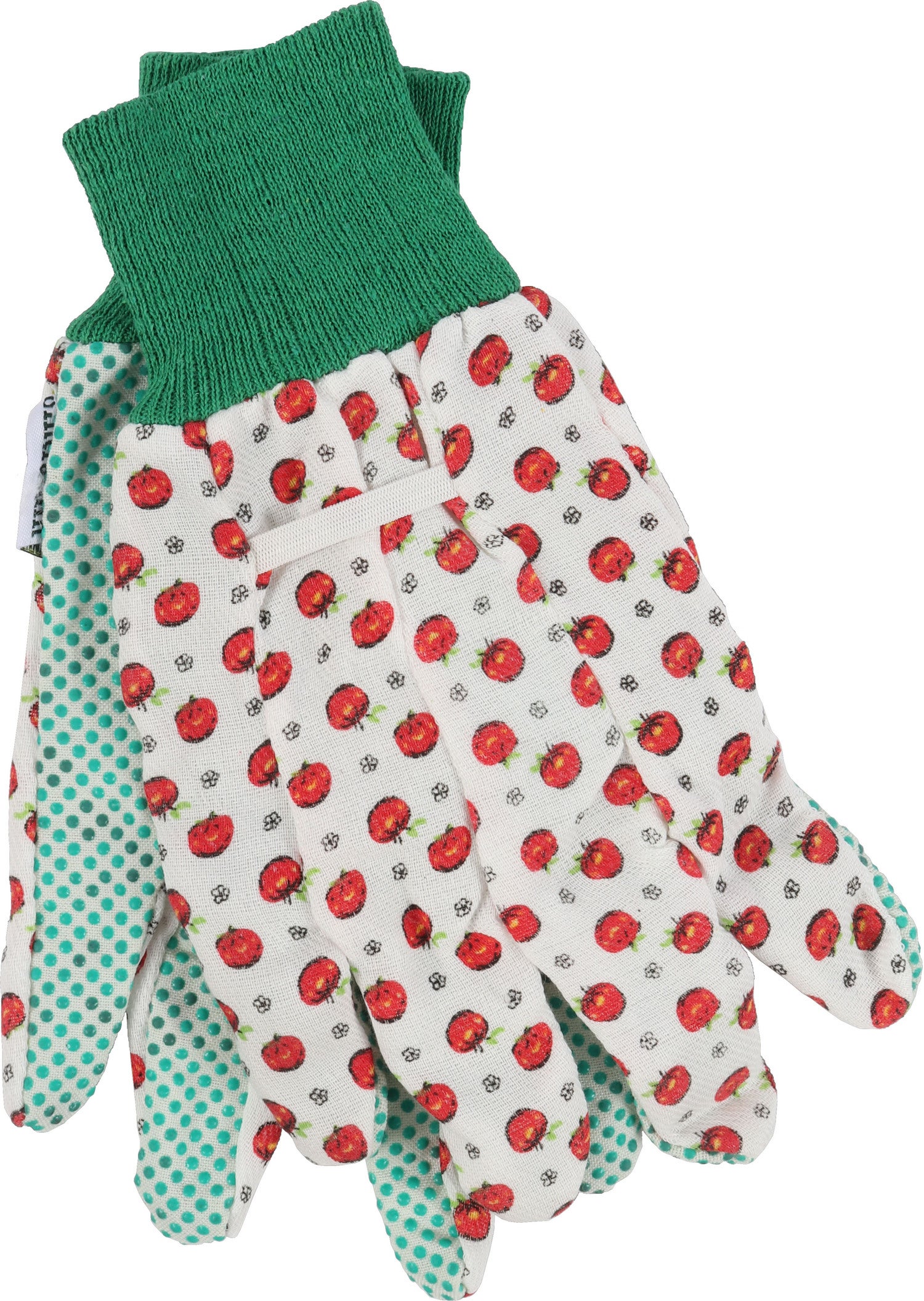 Talen Tools tuinhandschoenen maat L katoen/pvc bloem