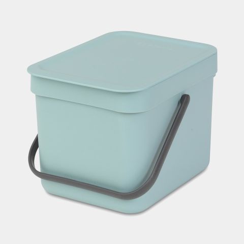 Sort & Go Afvalemmer 6 liter - Mint