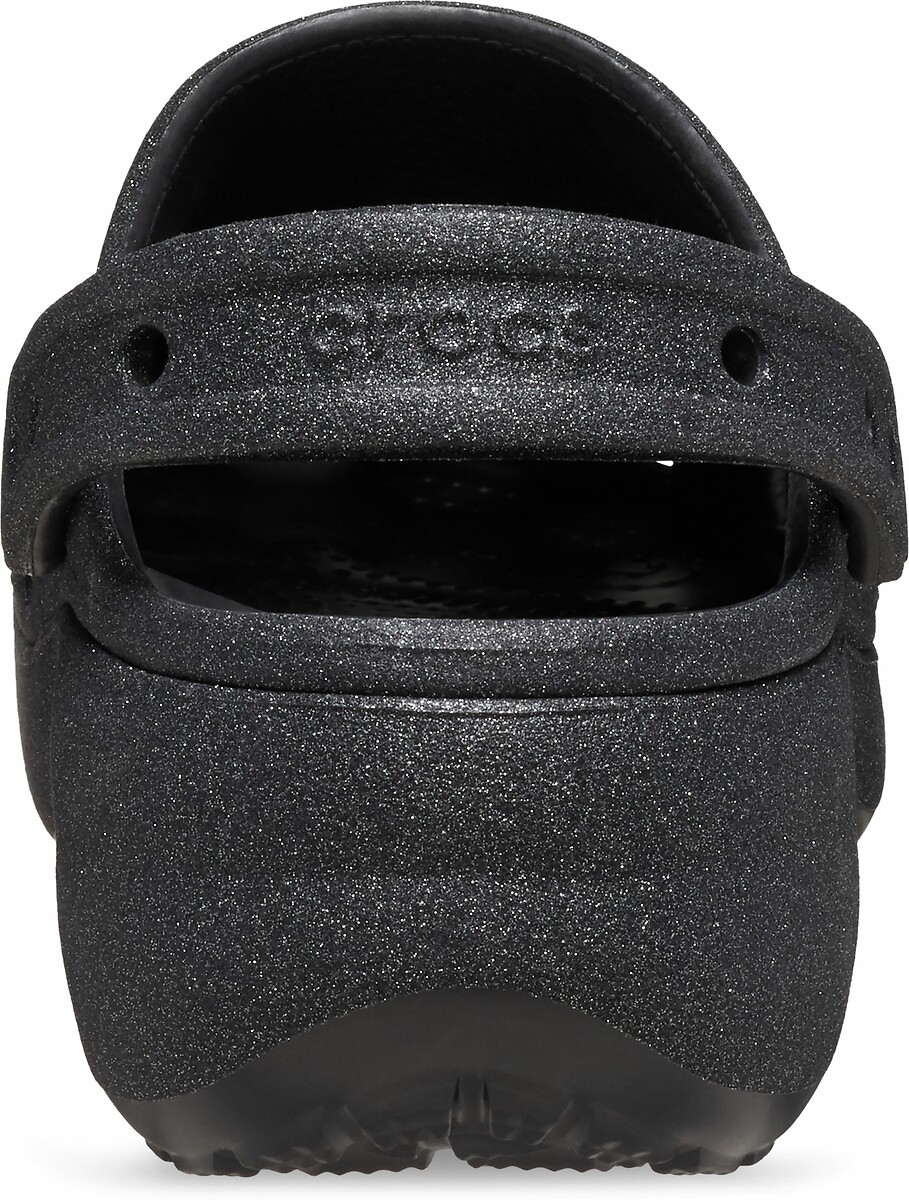 Crocs<br>Tamancos plataforma clássicos com glitter