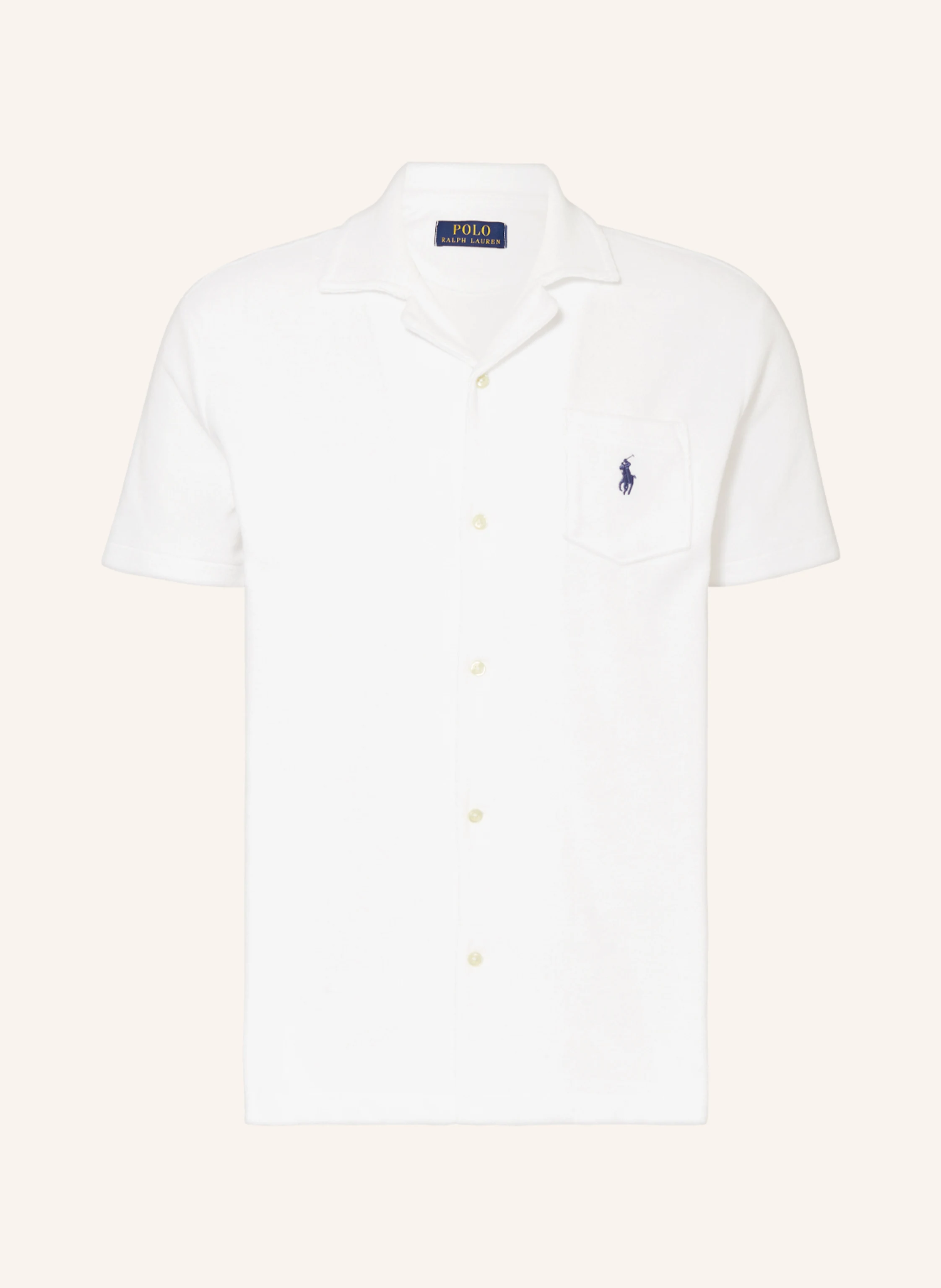 POLO RALPH LAUREN Resorthemd TERRY Comfort Fit aus Frottee