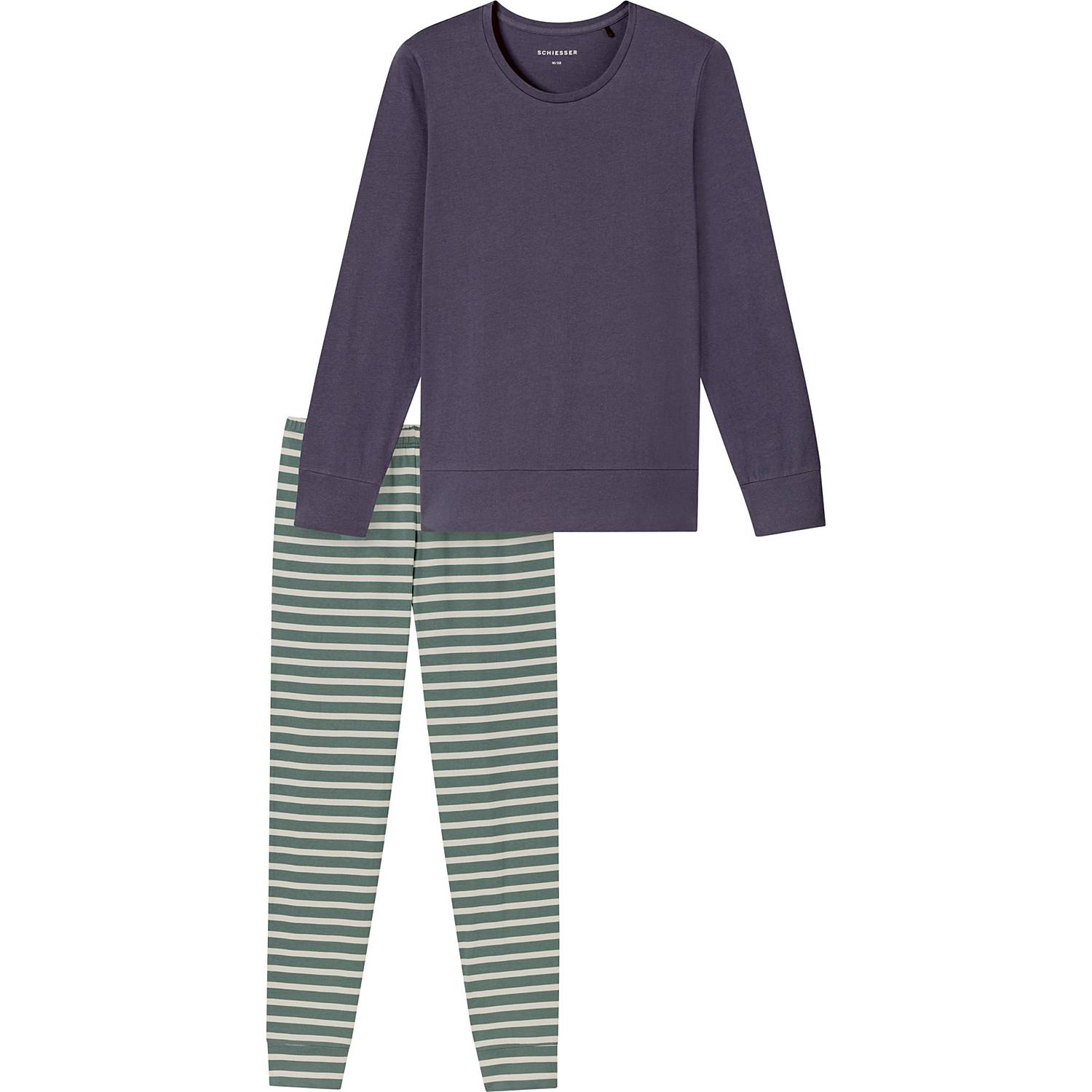 Schiesser Single-Jersey Damen-Schlafanzug