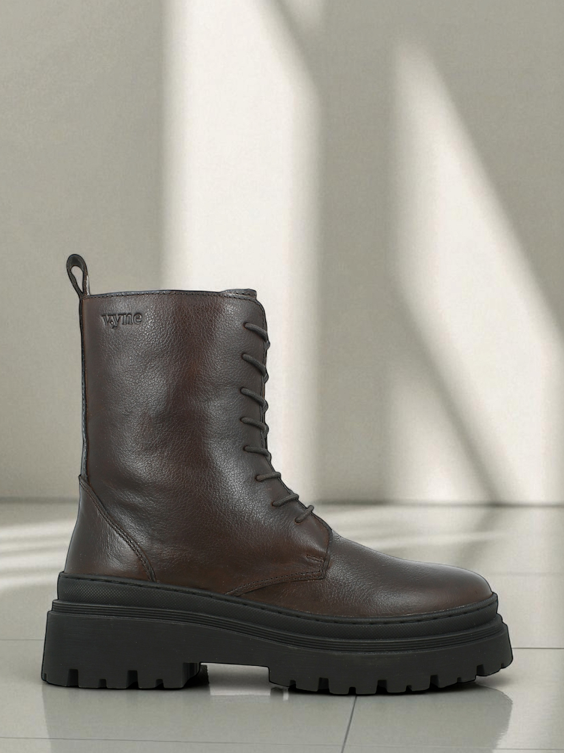 VYNE Matera Leather Boots Brown