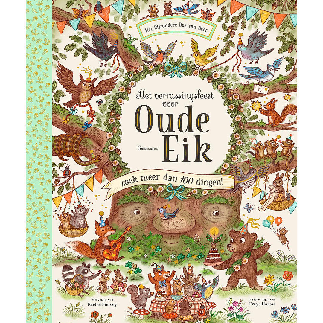 Lemniscaat het verrassingsfeest voor oude eik