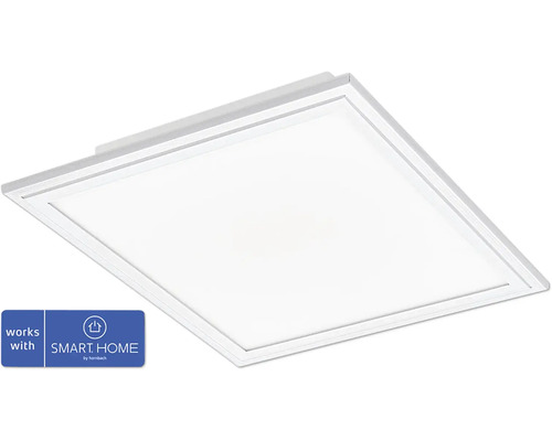 LED Smart Light Panel 15.3W 1790 lm Verstelbare witte tinten 30x30 cm wit - Compatibel met SMART HOME van hornbach