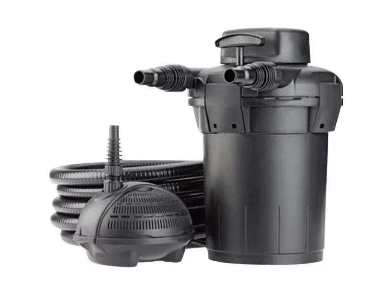 Pontec 57147 Pondopress 15000 Trykfilter Med UVC-klaringsenhed 2500 l/h