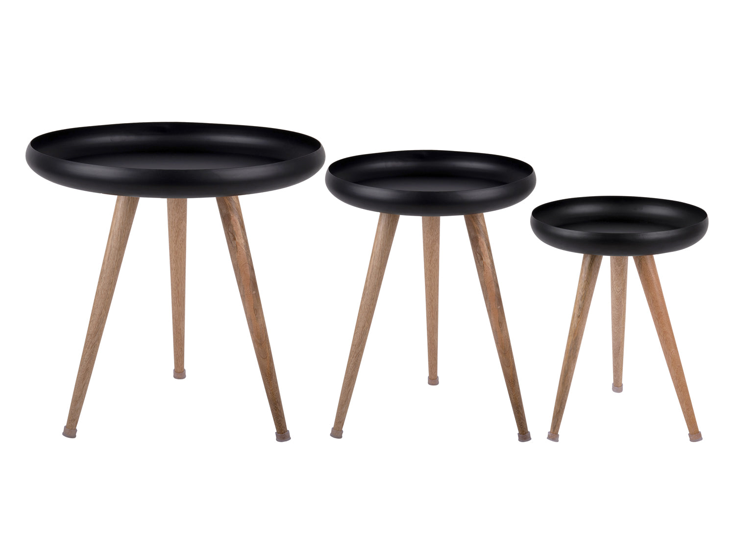 Leitmotiv - Table Set Tripod w. Mango Wood Legs