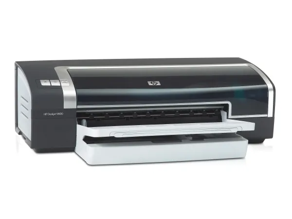 HP Deskjet 9800 - Printer - farve - blækprinter - A3 Plus - 1200 dpi - op til 30 spm (mono) / op til 20 spm (farve) - kapacitet: 150 ark - parallel, USB