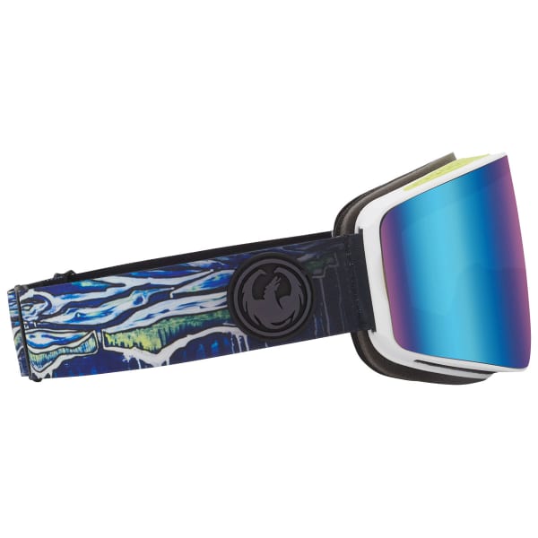 Masque de ski DRAGON PXV BONUS BLUE/WHITE/GREEN
