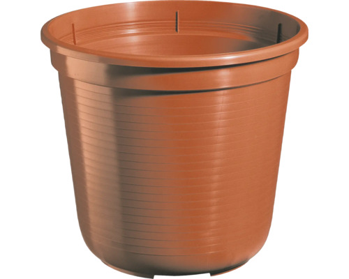 Bloempot geli kunststof Ø 40 H 34,5 cm terracotta