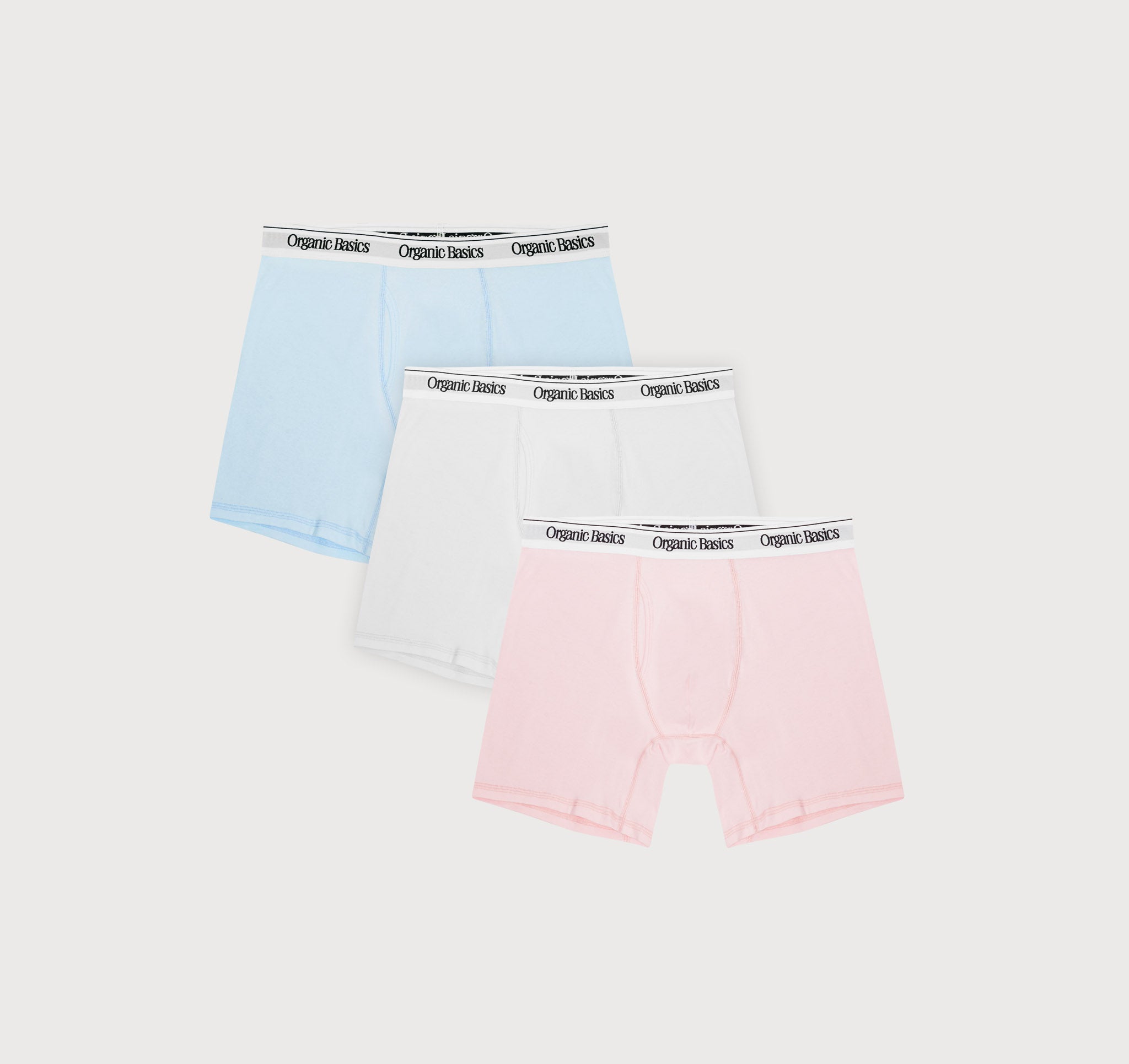 ORGANIC COTTON<br>Easy Boxer Briefs 3-Pack