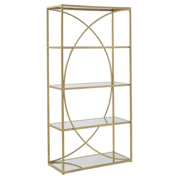 Mauro Ferretti Estante Glammy 90X38X180 cm - 1424200000