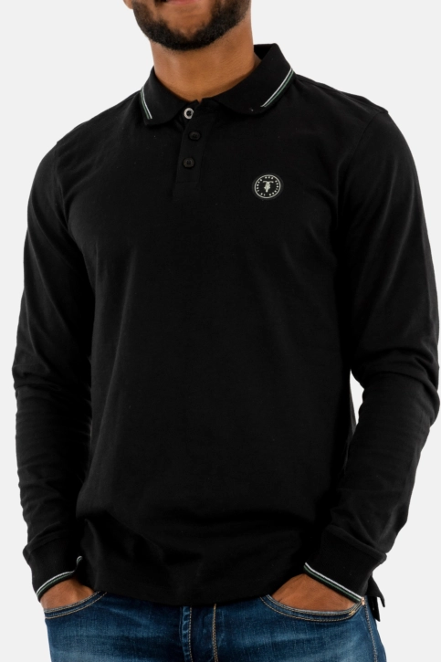 Polos manches longues Le Temps Des Cerises romes 0001 black