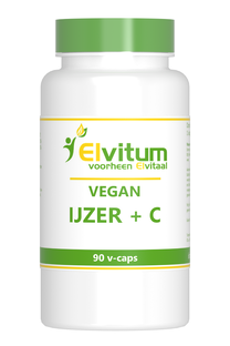 Elvitum Vegan IJzer   C Capsules 90VCP