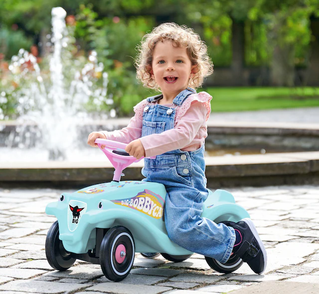 BIG Rutscherauto »BIG Bobby Car Classic Einhorn« Made in Germany
