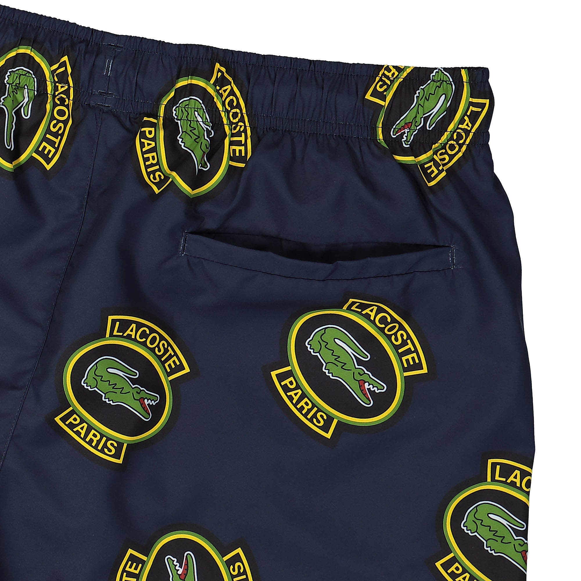 Lacoste<br>Printed Swim Trunks