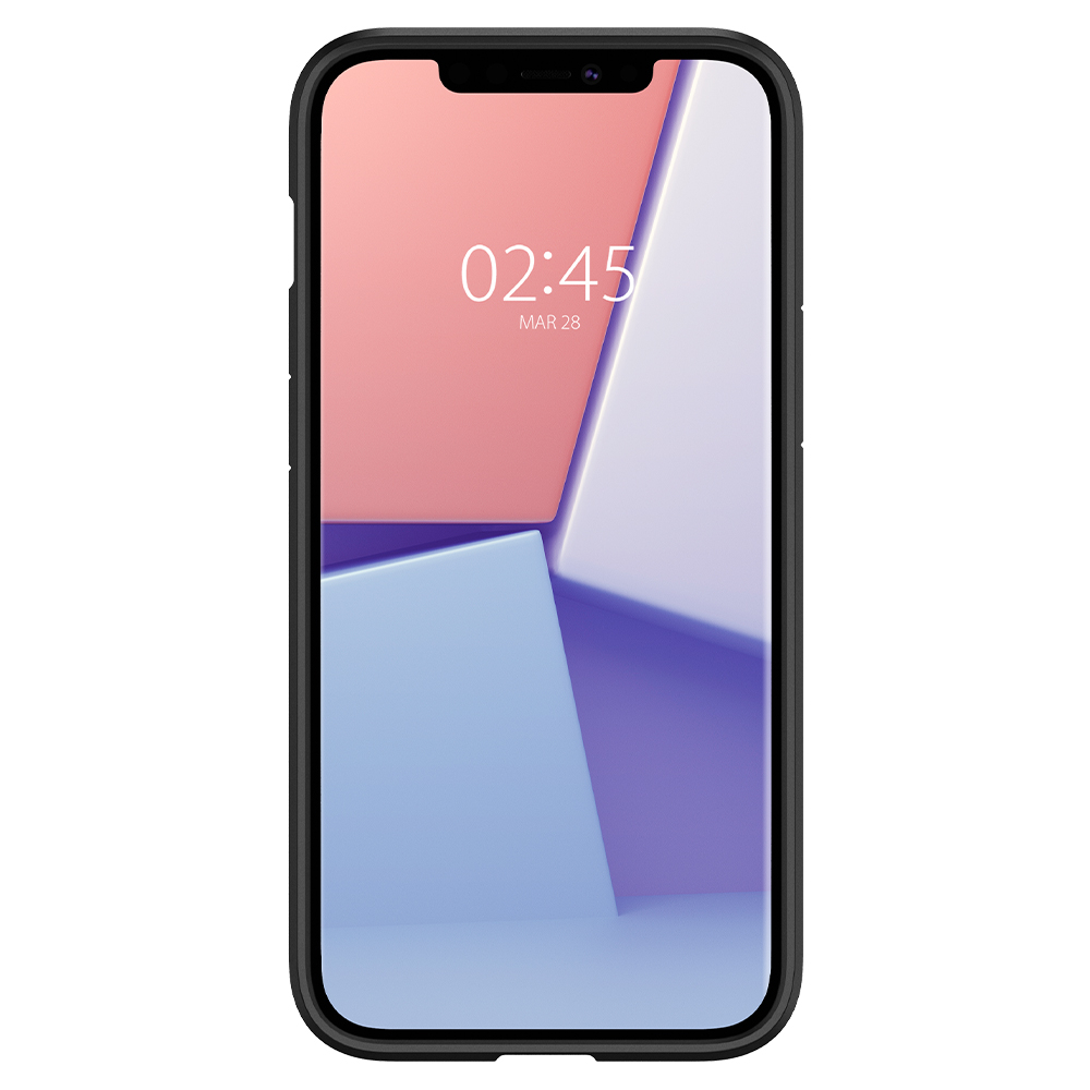 iPhone 12 / iPhone 12 Pro Ultra Hybrid Case Hülle (ACS01703) - Schwarz / Transparent