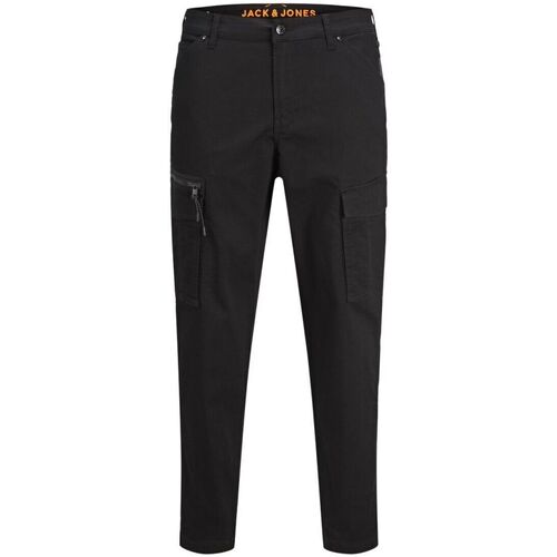 Jack & Jones - 12194240 JPSTACE JJDEX TAPERED-BLACK Negro
