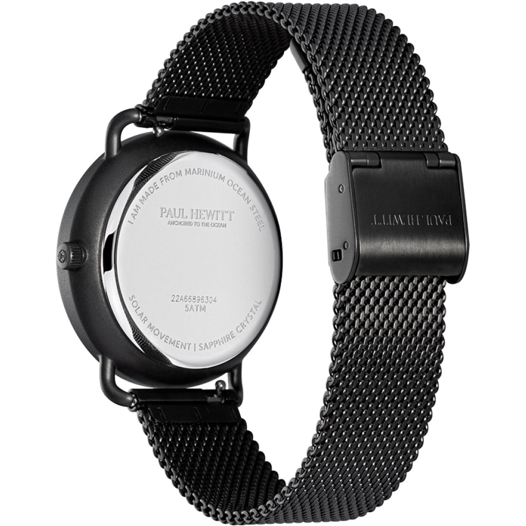 Paul Hewitt Sailor Line Marinium Ocean Steel Black Ø 33