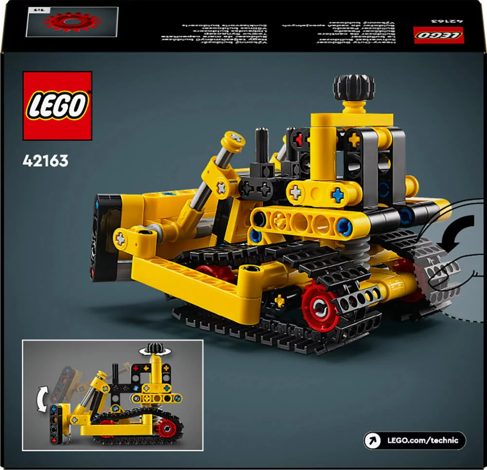 LEGO®TECHNIC 42163 - LE BULLDOZER