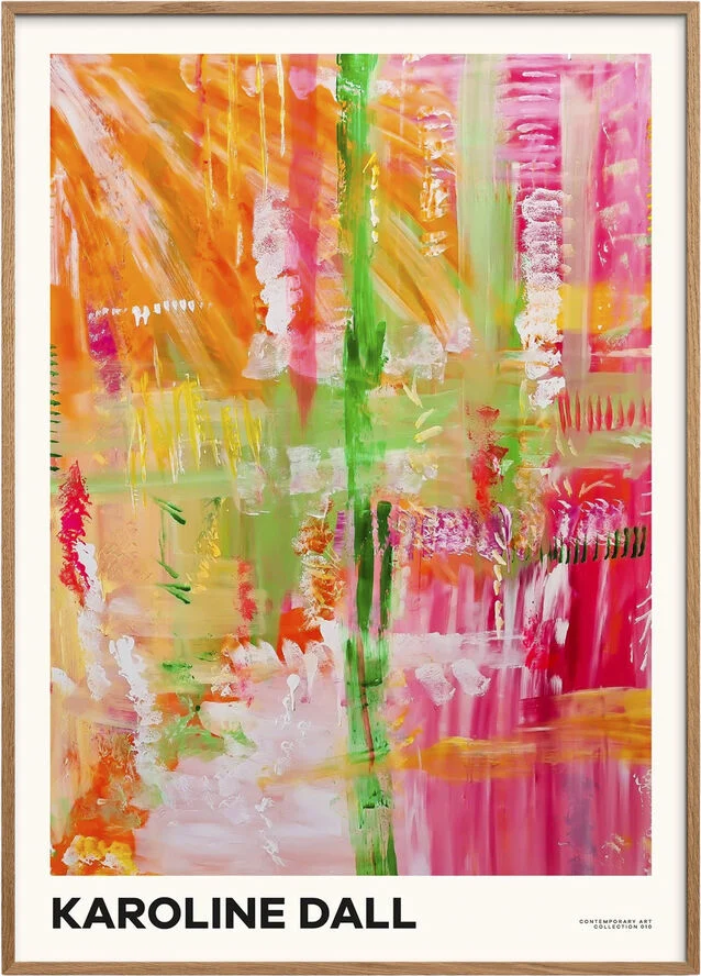 Poster & Frame Contemporary Art Collection 10 Flerfarvet
