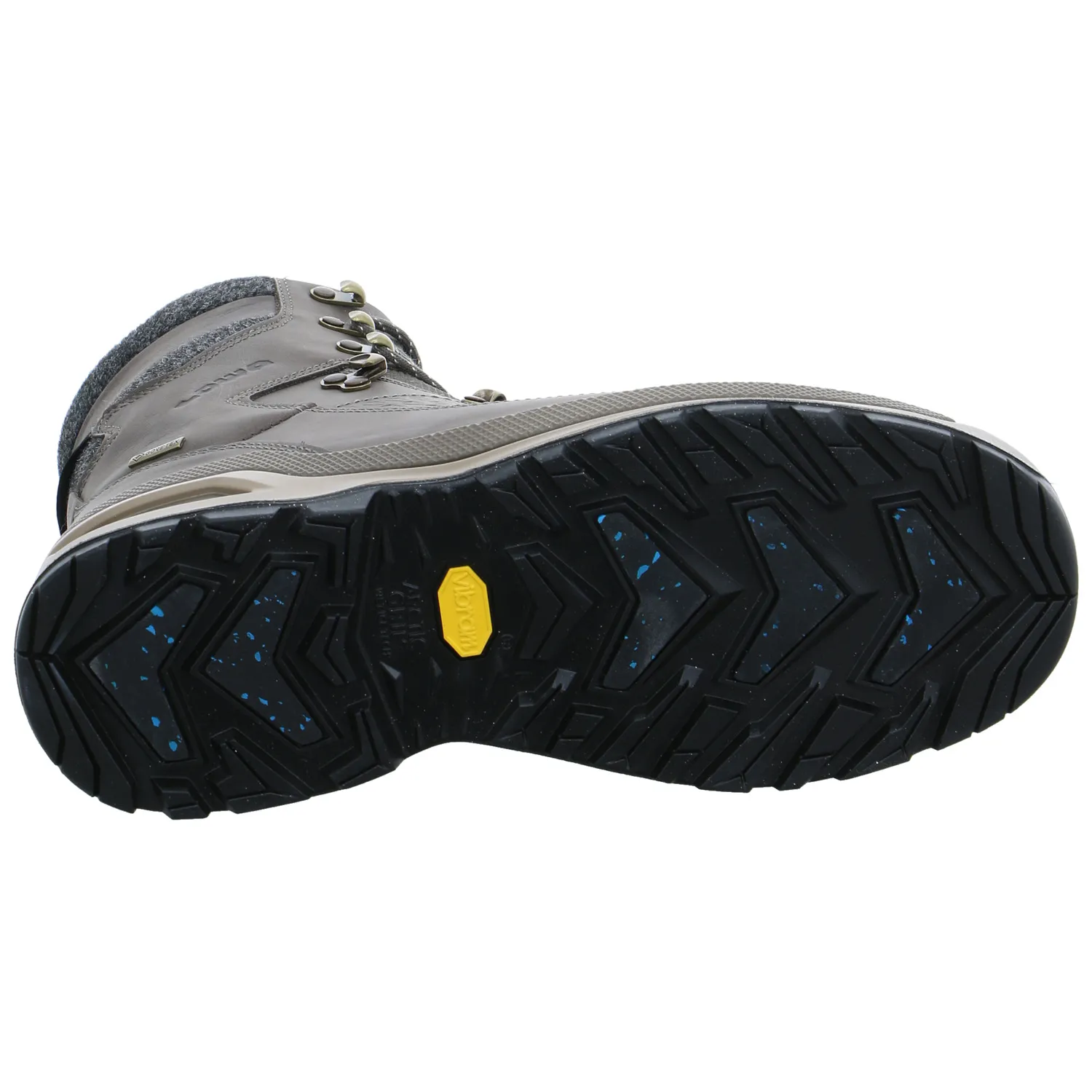 LOWA Snowboots Braun Leder