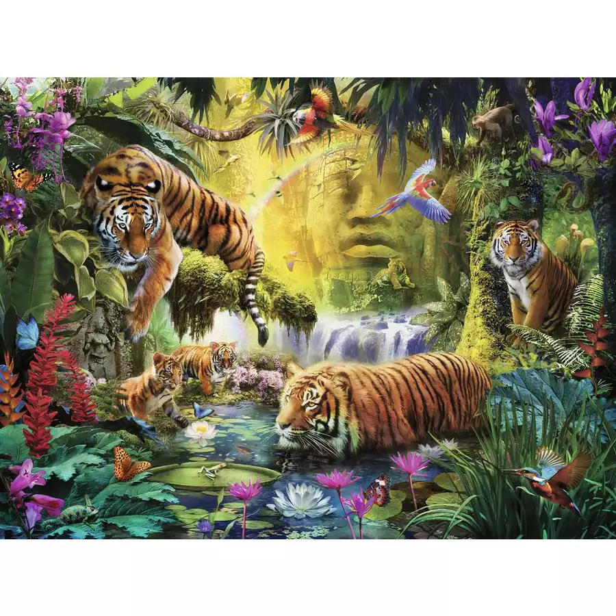 Ravensburger Idylle am Wasserloch bunt