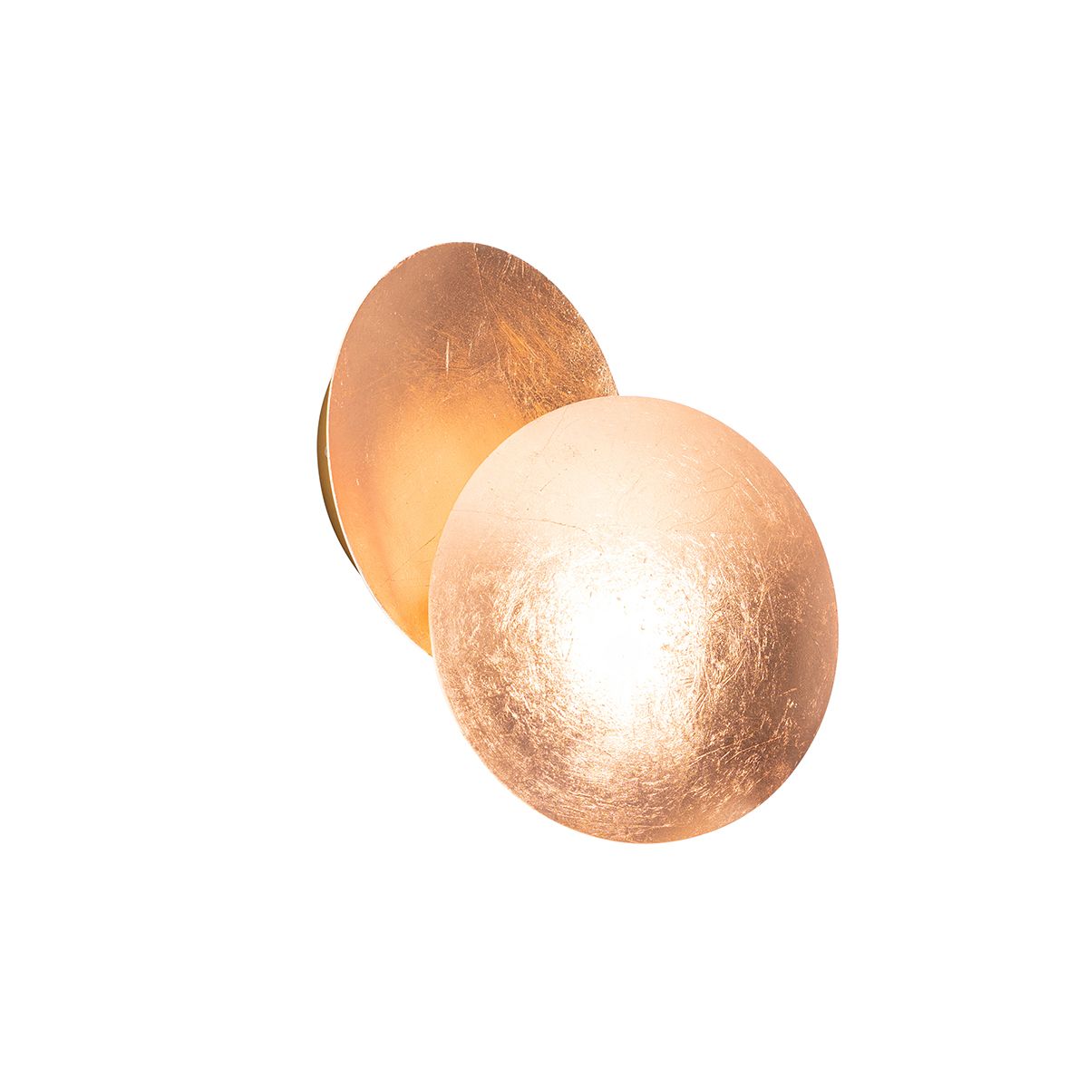 Smart wandlamp koper incl. Wifi G9 - Sunrise