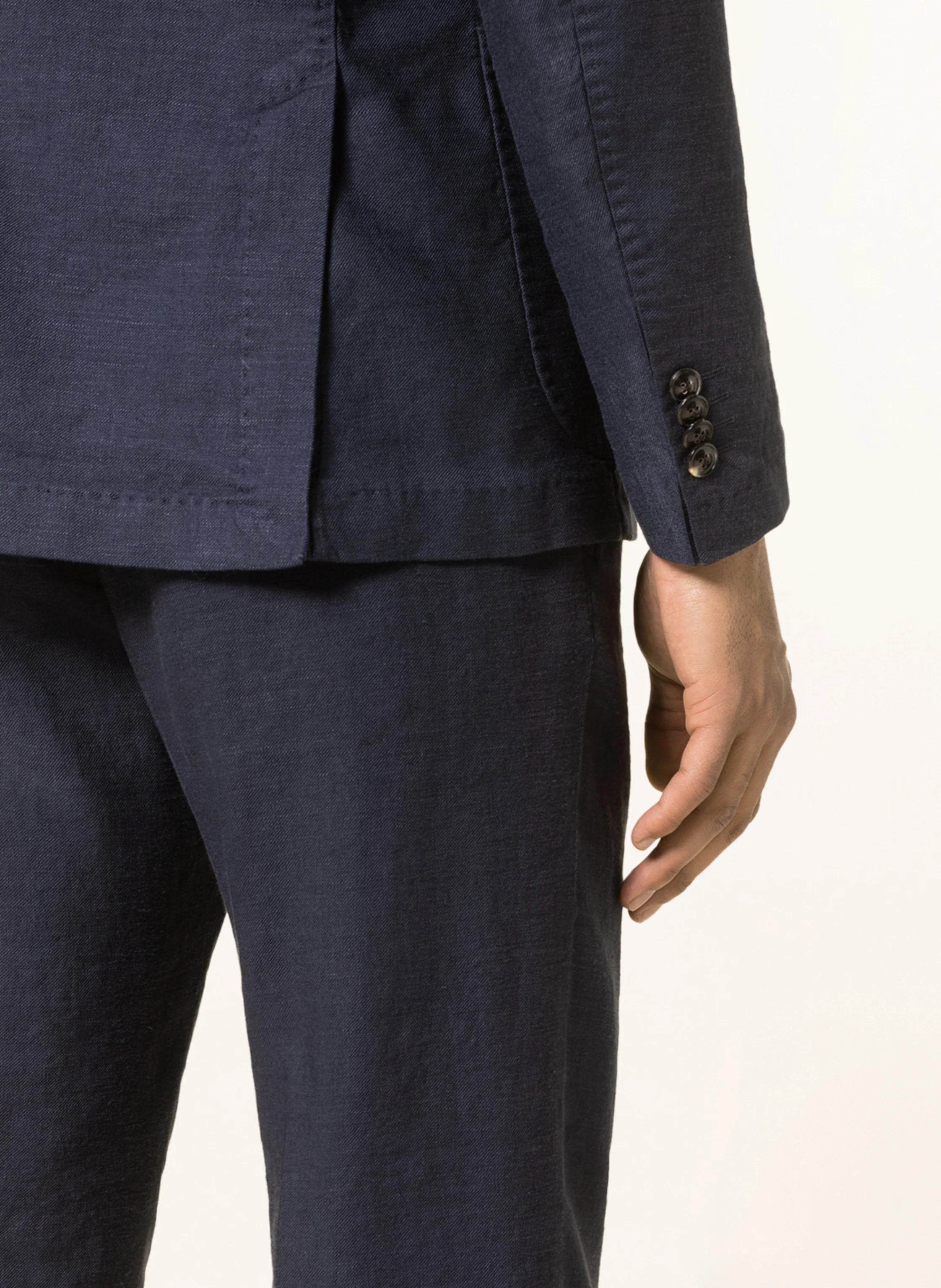 windsor. Anzugsakko GIRO Extra Slim Fit mit Leinen