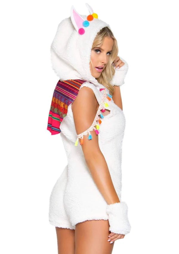 Lama Kostuum Dames Bodysuit Leg Avenue