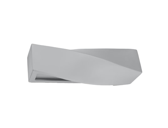 SOLLUX LIGHTING - Applique céramique sigma gris