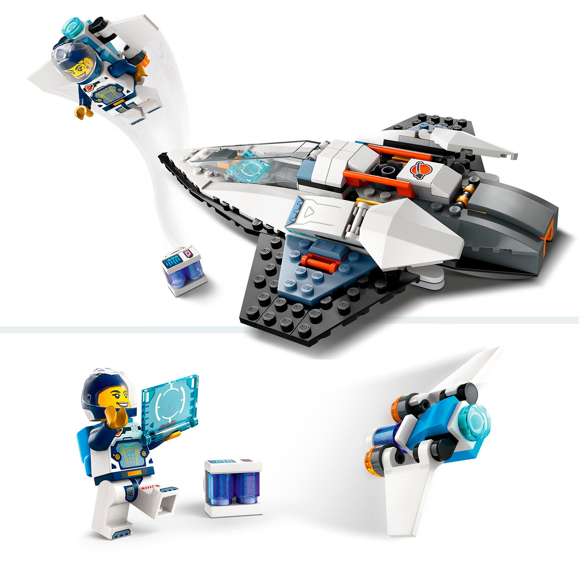 LEGO Konstruktionsspielzeug City Raumschiff