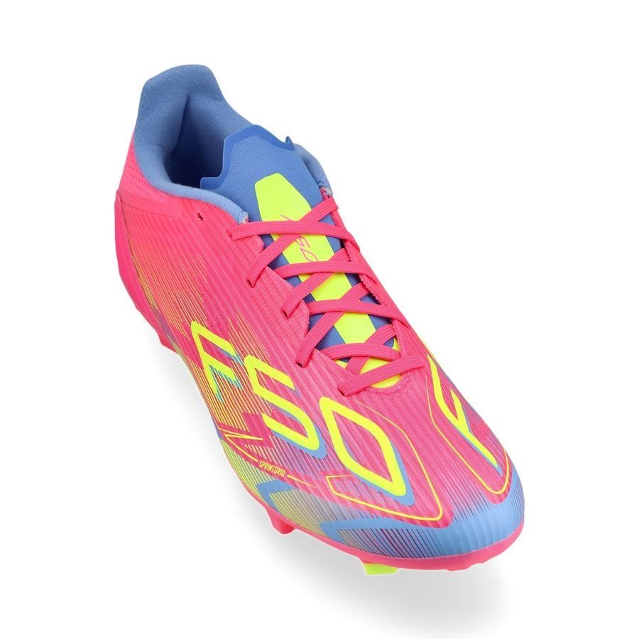 adidas F50 League FG/AG Mystic Victory - Lucid Pink/Lucid Lemon/Blue Fusion