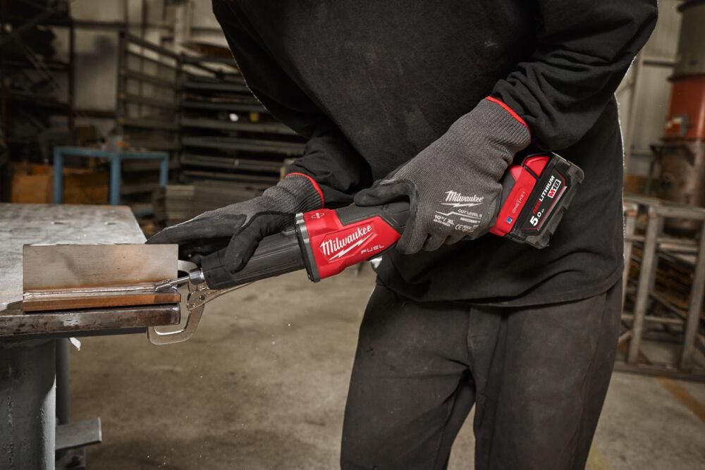 Milwaukee M18™ FDGROVPDB-0X FUEL™ ONE-KEY™ Accu Rechte Stiftslijper met Veiligheidsschakelaar 18V Basic Body in HD-Box - 4933480957