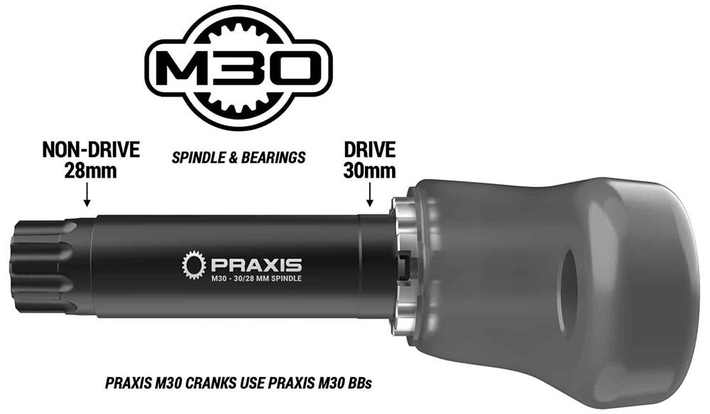 Praxis Works Alba X M30 48/32Z Road Kurbelgarnitur kaufen | Bike-Discount
