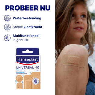 Hansaplast Pleisters Universal Strips 40ST