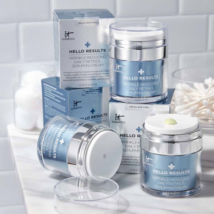 It Cosmetics Hello Results Wrinkle-Reducing Daily Retinol Serum-In-Cream 50ml