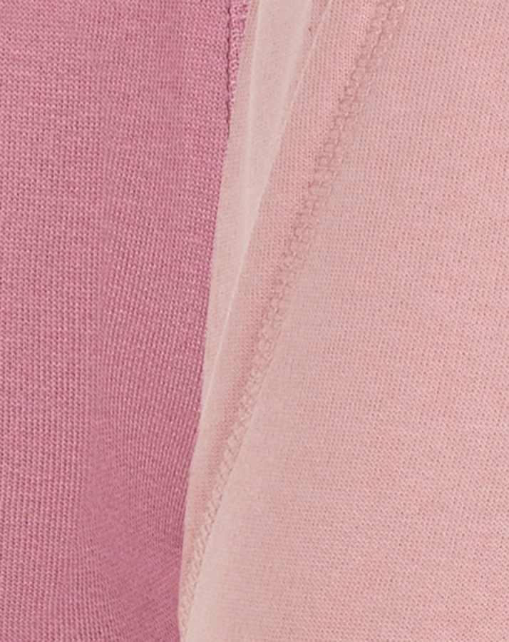 Sweathose BASIC GIRL 2er-Pack in rosa/beere