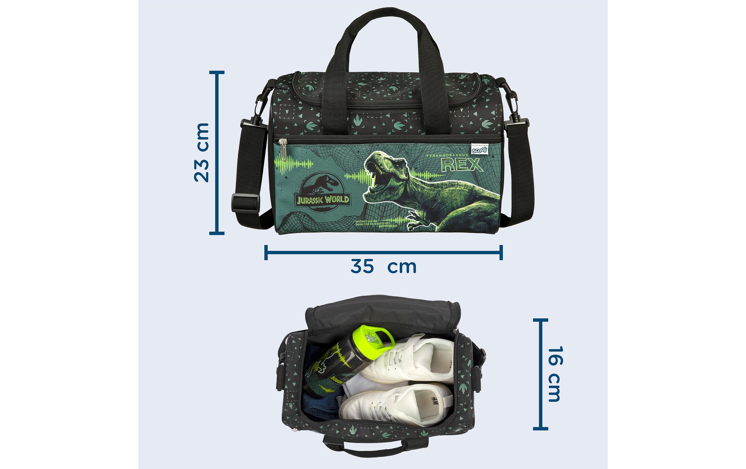 Turnsack Jurassic World 8 lSporttasche oder Reisetasche für Kinder
