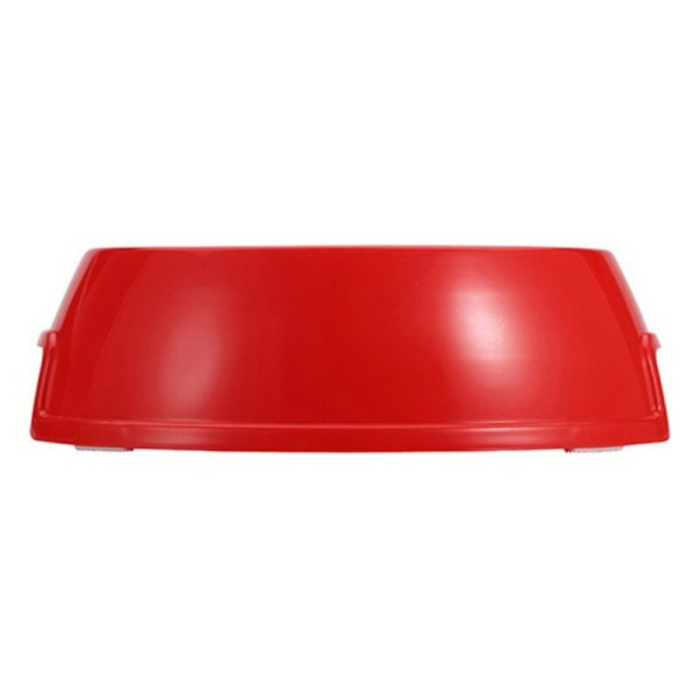 Mangeoir pour animaux s rouge plastique