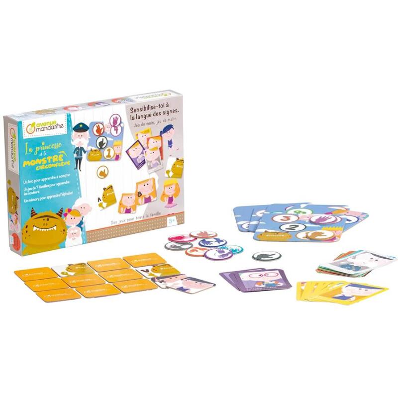 Jeu de société, La princesse et le montre circonflexe - Multicolore