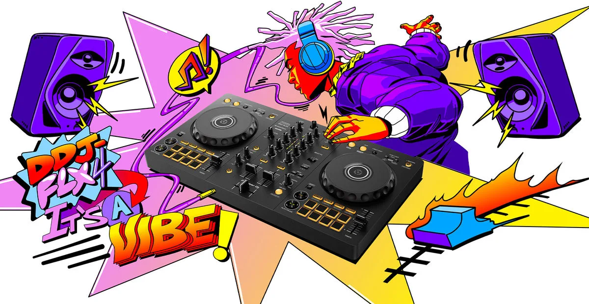 Pioneer DJ DDJ-FLX4 Contrôleurs DJ