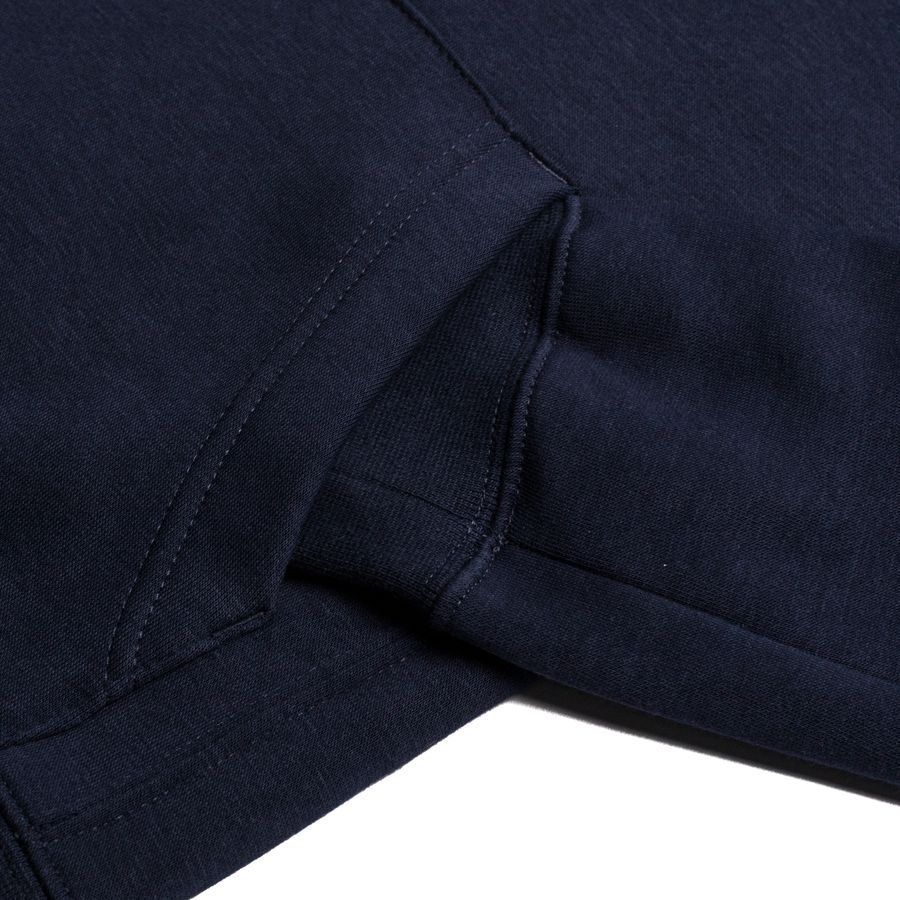 Crécy FC Sweat à Capuche Fleece Park 20 - Bleu Foncé/Blanc Enfant