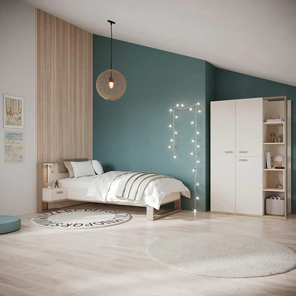 CALICOSY - Kast met 5 vakken CAMILLIA - 51,5x119,7x186,9 cm