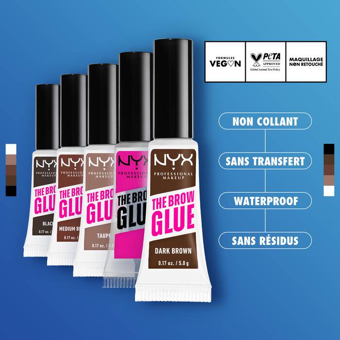 Gel à sourcils fixateur the brow glue
