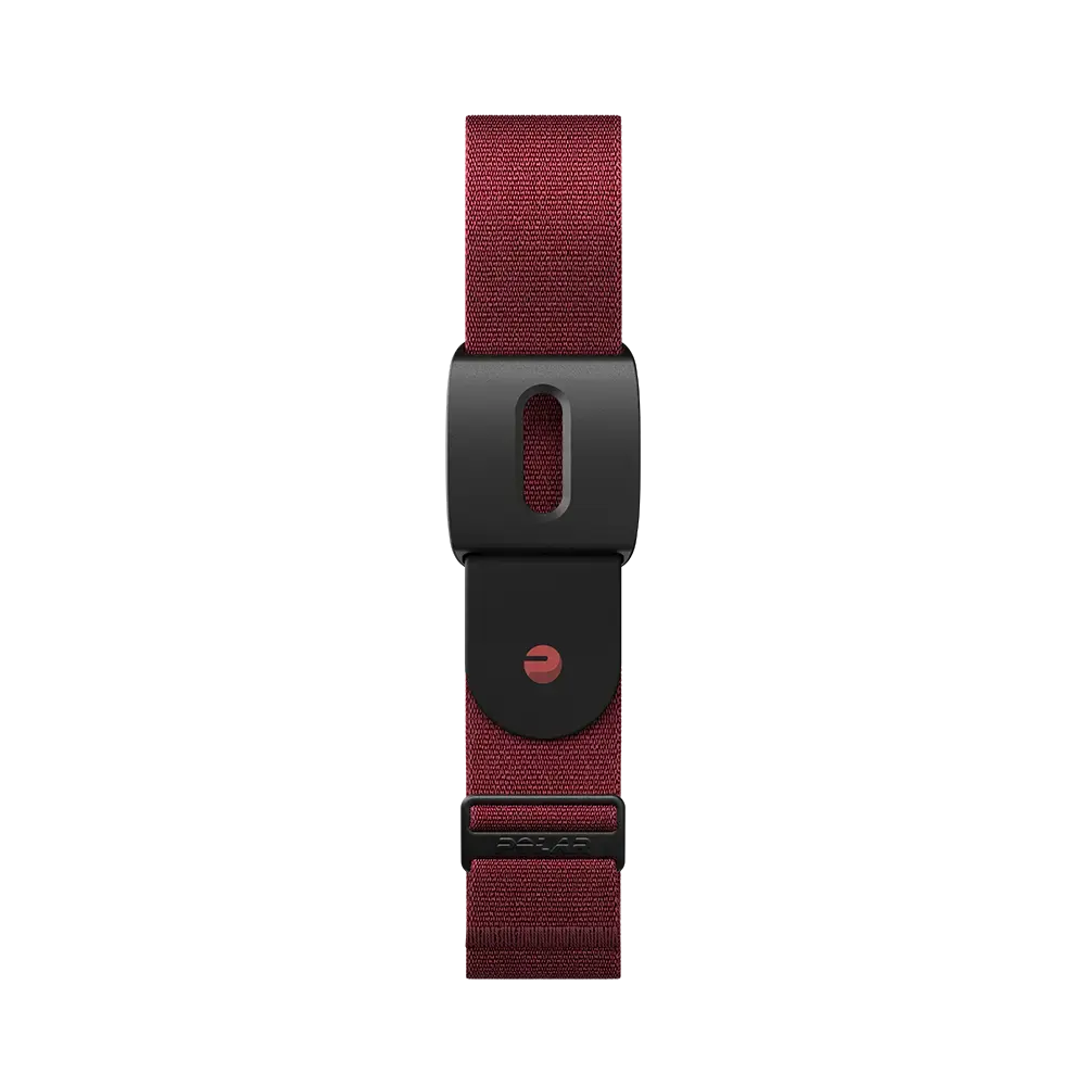 Polar Verity Sense Armband Donkerrood M-XXL
